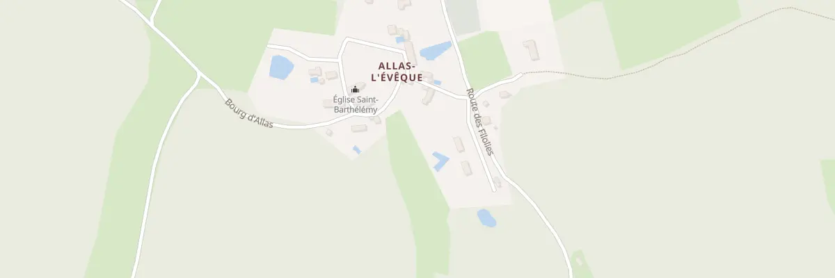 Plan du 153 Bourg d’Allas à Saint-André-d’Allas