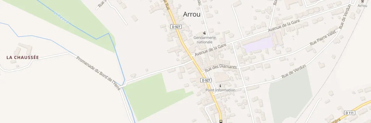 Plan du 30B Grande Rue A Arrou à Vald’Yerre