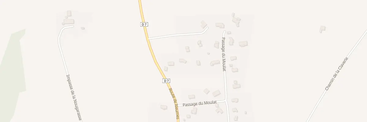 Plan du 5020F Moulat à Labastide-Clermont