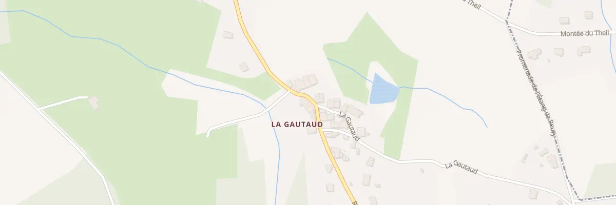 Plan du 5484H La Gautaud à Veyrac