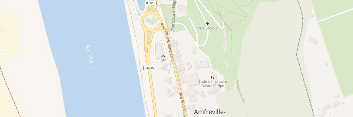 Plan du 186 Rue François Mitterrand à Amfreville-la-Mi-Voie