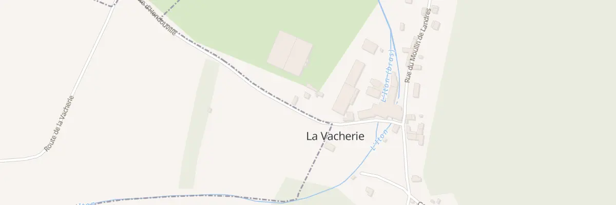 Plan du 3 Rte d’Hondouville à La Vacherie
