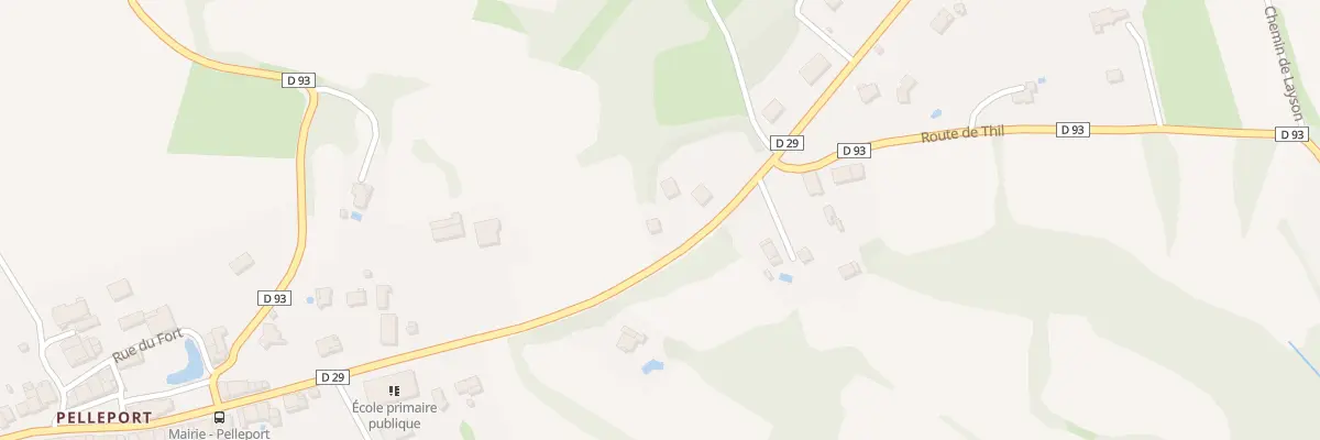 Plan du 11A Village à Pelleport