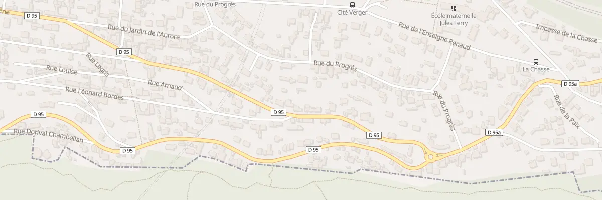 Plan du 97 Rue Annie de Pene à Rouen