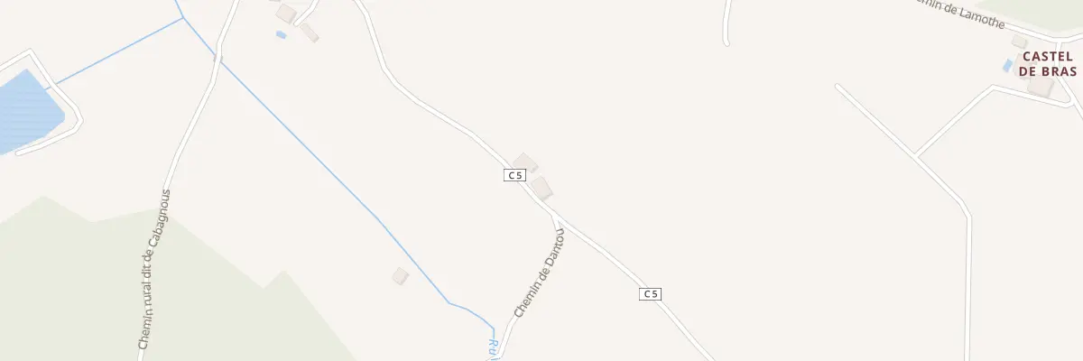 Plan du 2990 Rte d’Escudié à Durfort-Lacapelette