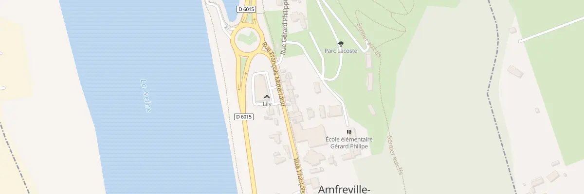 Plan du 188 Rue François Mitterrand à Amfreville-la-Mi-Voie
