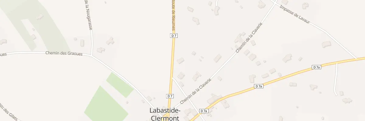 Plan du 5003F Les Abadiats à Labastide-Clermont