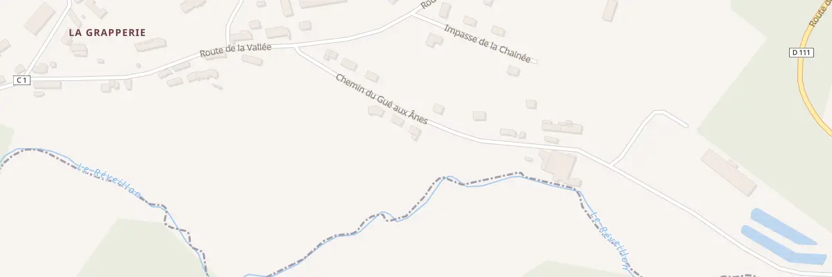 Plan du 9 Che du Gue aux Anes à Saint-Firmin-des-Prés