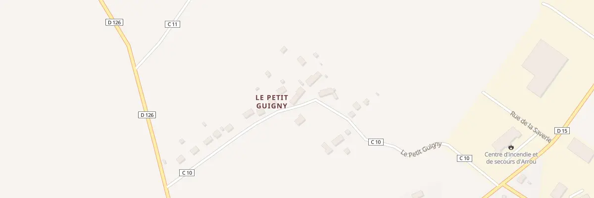 Plan du 525 Le Petit Guigny à Vald’Yerre