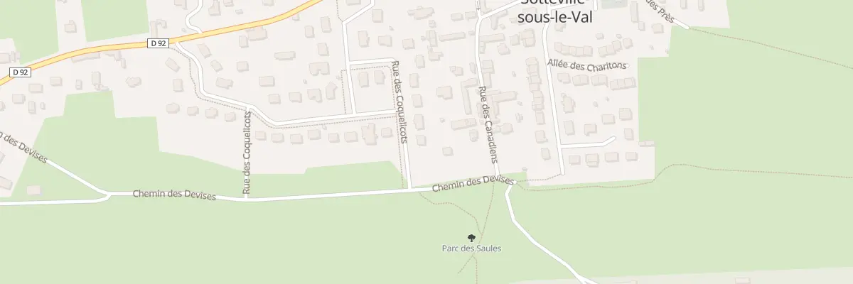 Plan du 44 Rue des Coquelicots à Sotteville-sous-le-Val