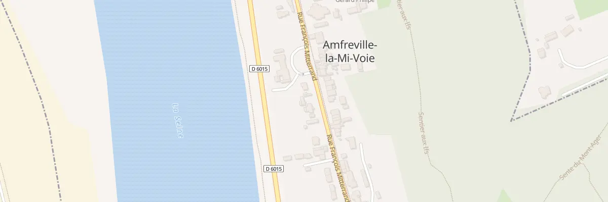 Plan du 135B Rue François Mitterrand à Amfreville-la-Mi-Voie
