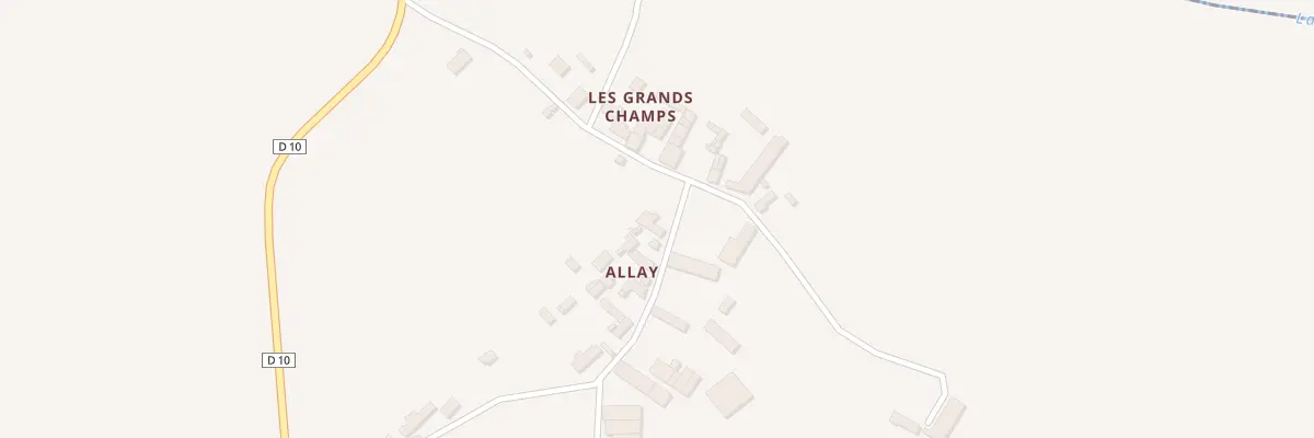 Plan du 21 Allay à Brigueil-le-Chantre