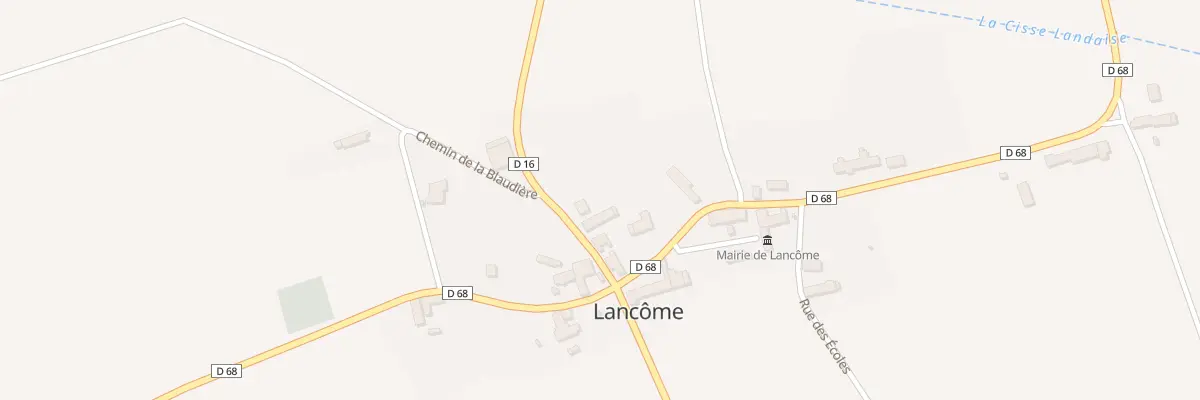 Plan du 5 Rue des Etangs à Lancôme