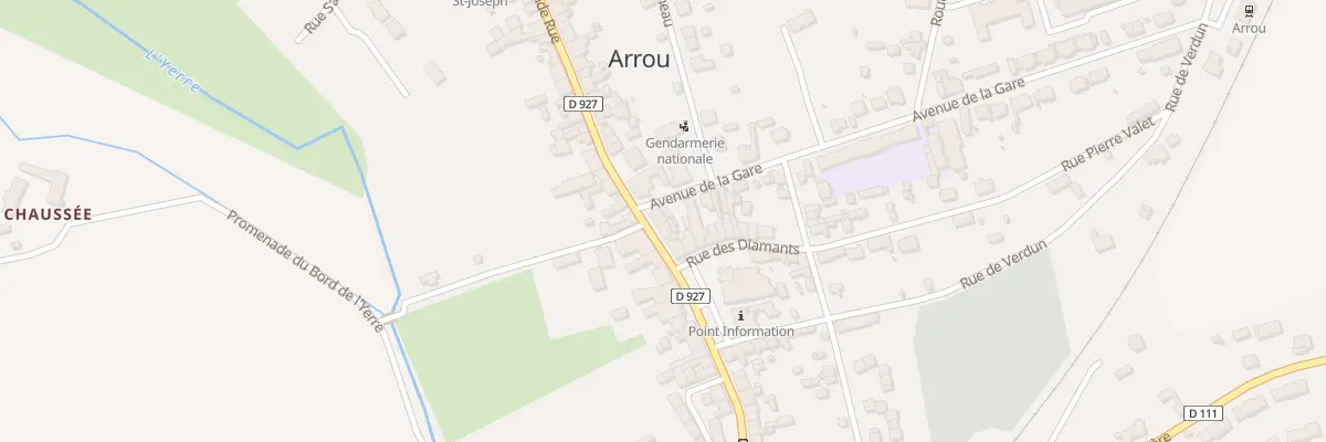 Plan du 21 Grande Rue A Arrou à Vald’Yerre