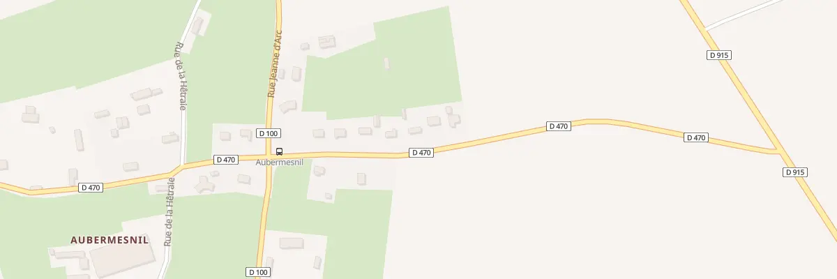 Plan du 410 Rue des Belles Terres à Aubermesnil-Beaumais
