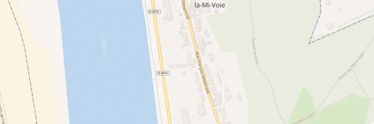 Plan du 127Q Rue François Mitterrand à Amfreville-la-Mi-Voie