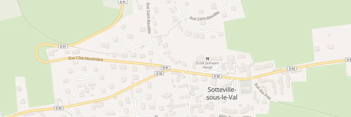 Plan du 2 Rue Saint Baudele à Sotteville-sous-le-Val