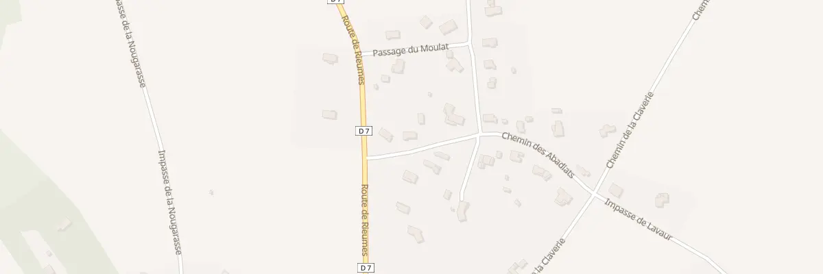 Plan du 5001F Moulat à Labastide-Clermont