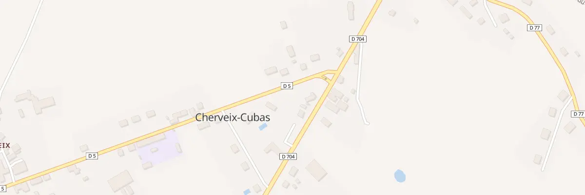 Plan du 910 Av du Périgord à Cherveix-Cubas