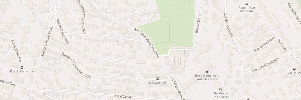 Plan du 35 Rue Soeur Marie Ernestine à Rouen
