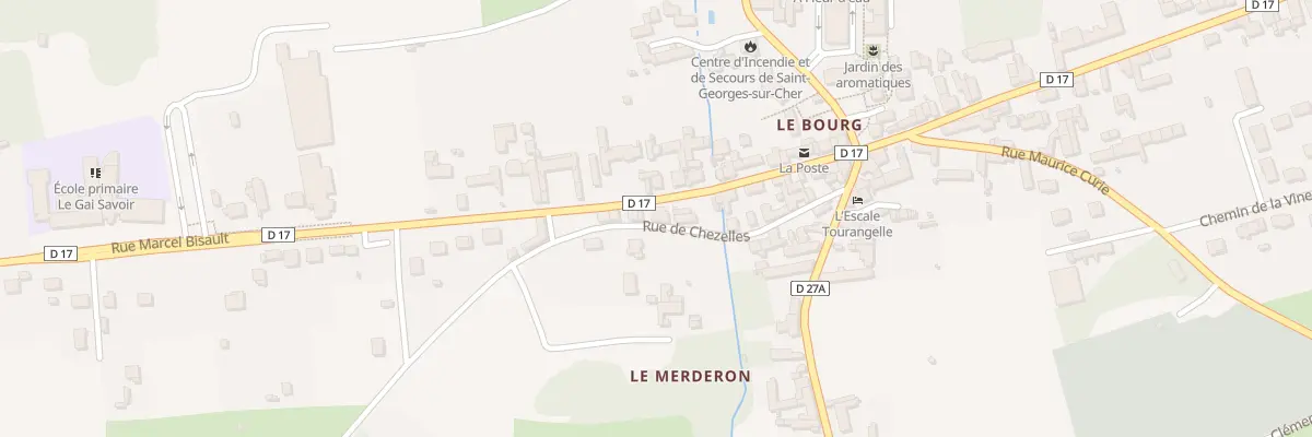 Plan du 59 Rue Marcel Bisault à Saint-Georges-sur-Cher