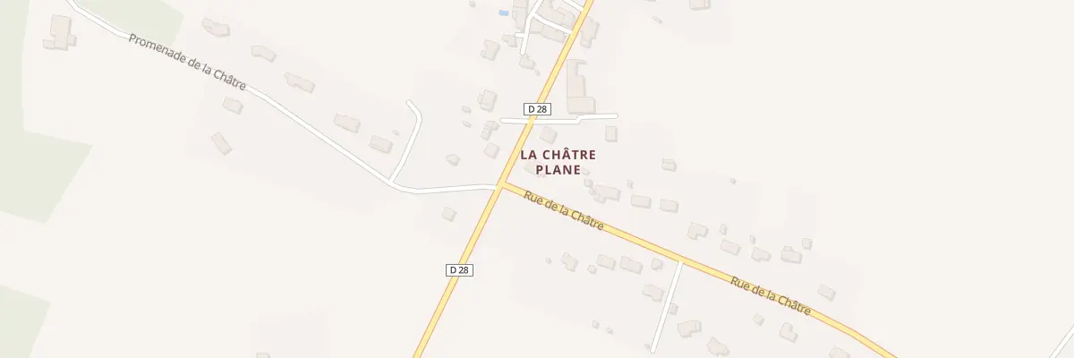 Plan du 1 Rue de la Châtre à Saint-Gence