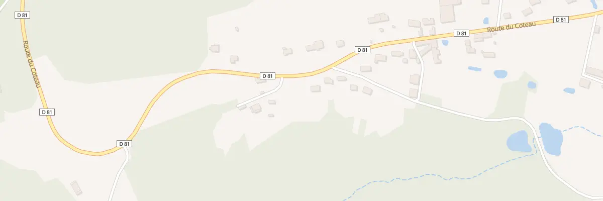 Plan du 6T Rte du Coteau à Épeigné-les-Bois