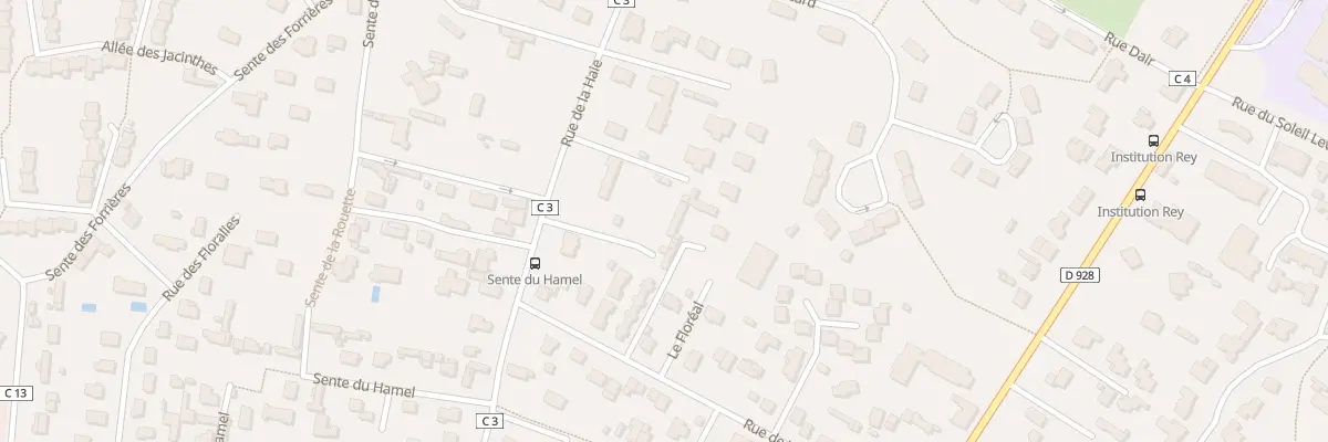 Plan du 2512 Rue de la Haie à Bois-Guillaume