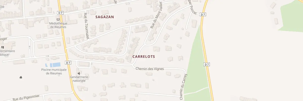 Plan du 19 Bd des Vignes à Rieumes