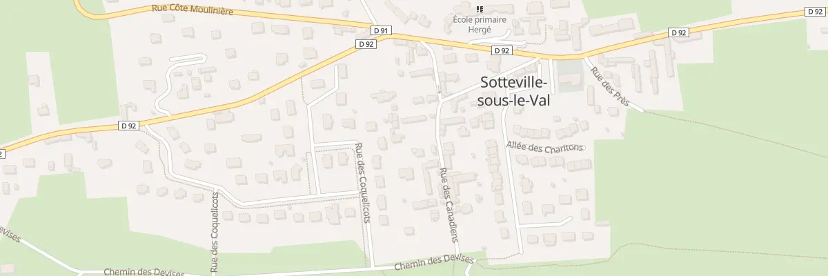 Plan du 10 Rue des Canadiens à Sotteville-sous-le-Val