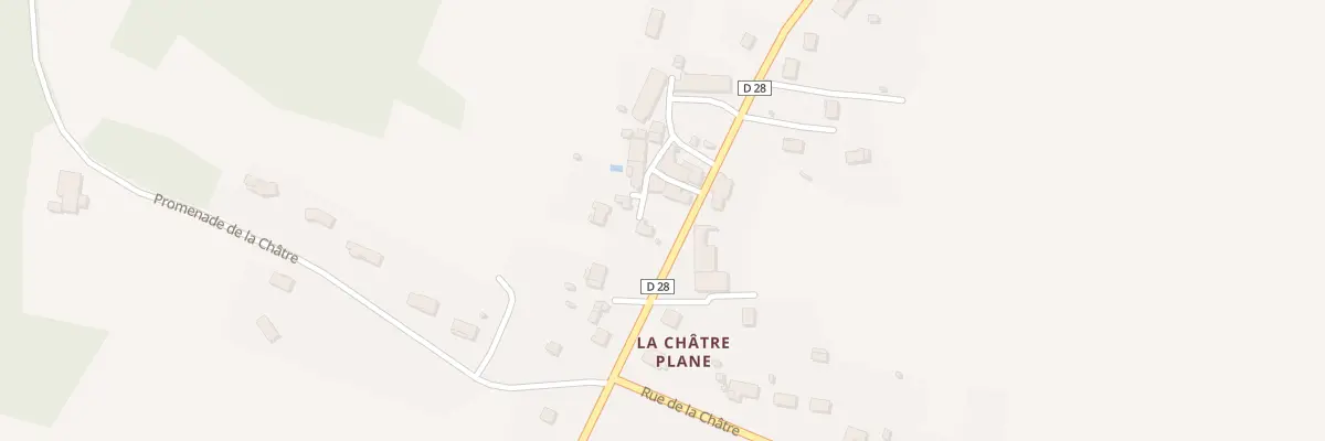 Plan du 26 Rte de la Chatre à Saint-Gence
