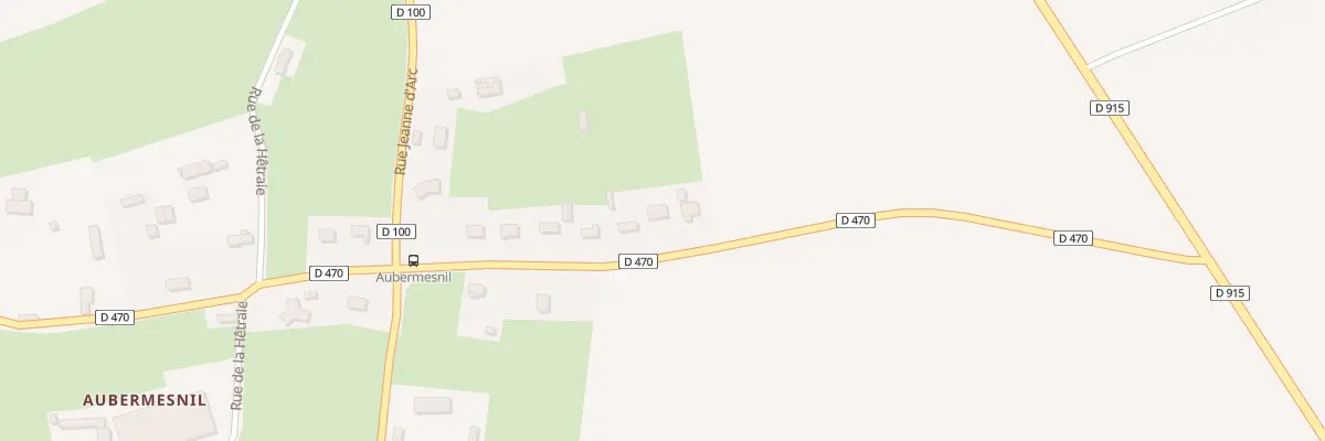 Plan du 374 Rue des Belles Terres à Aubermesnil-Beaumais