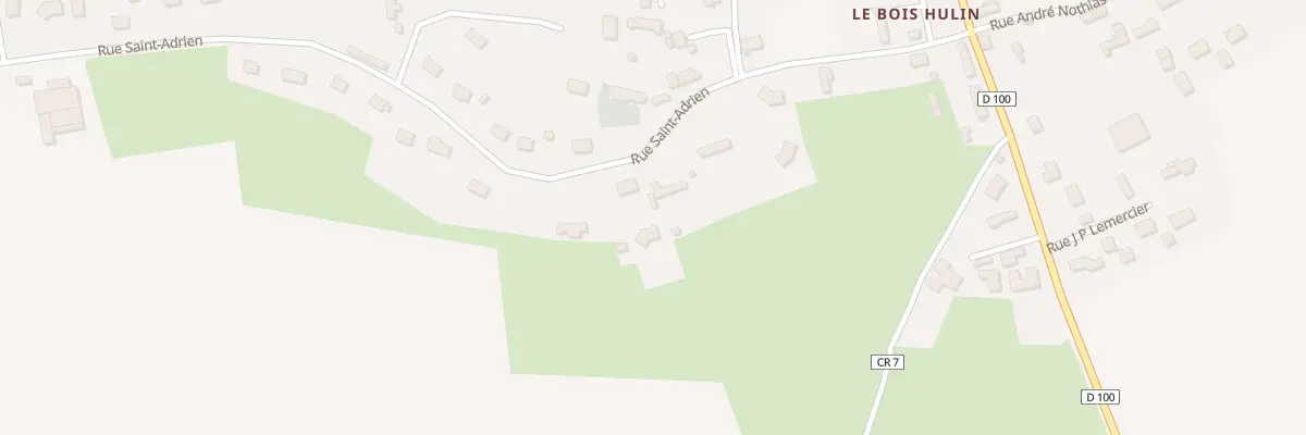 Plan du 285 Rue Saint Adrien à La Chaussée