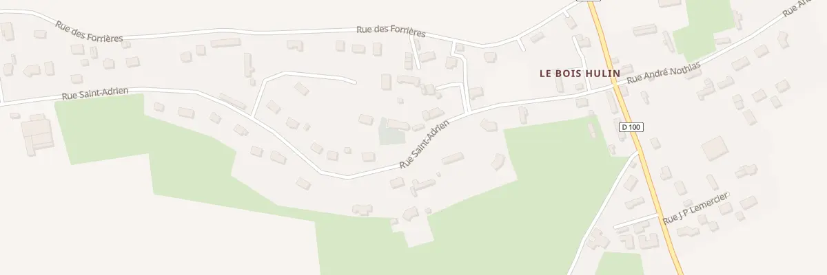 Plan du 5041 Bois Hulin Hameau à La Chaussée