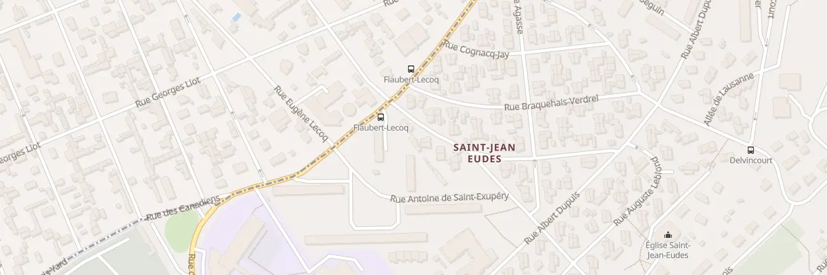 Plan du 15 Rue Juste Dumanoir à Rouen
