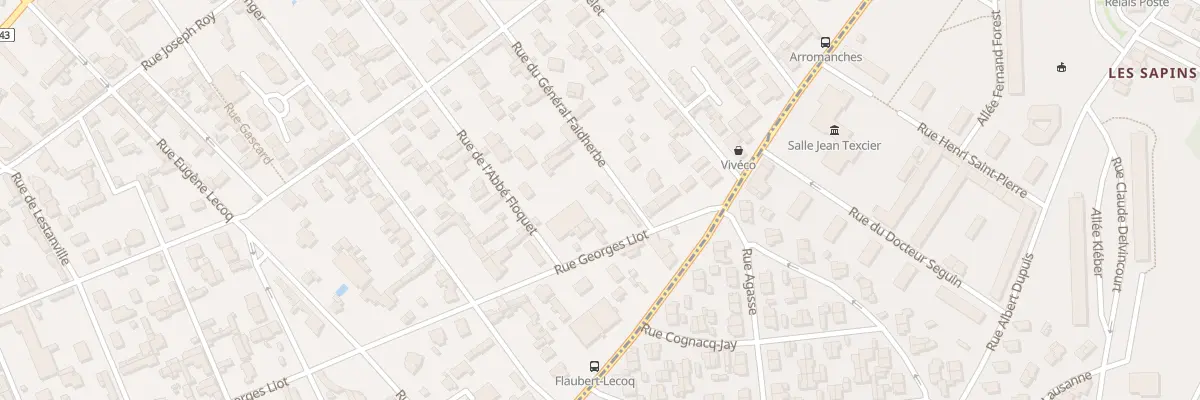 Plan du 14 Rue du General Faidherbe à Bihorel
