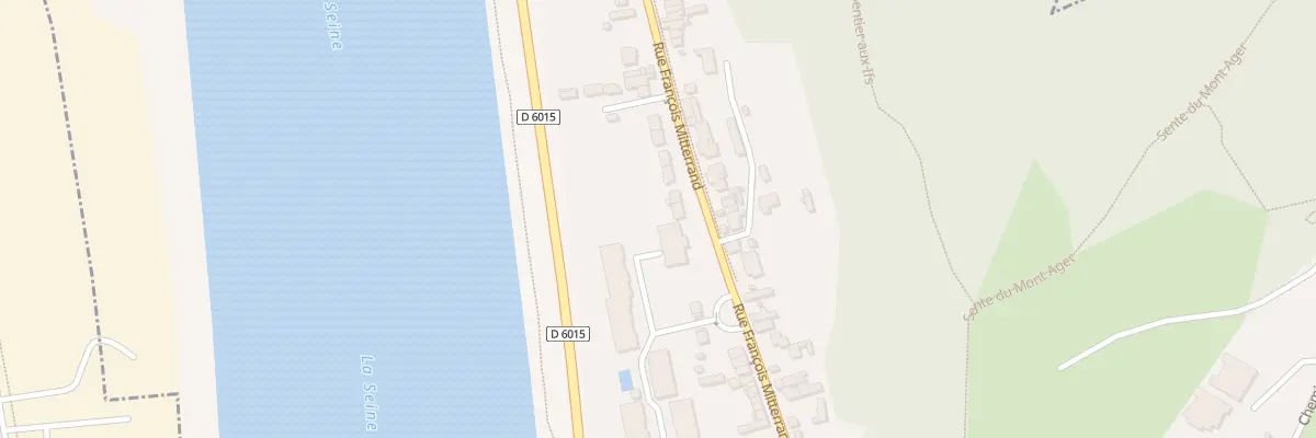 Plan du 121 Rue François Mitterrand à Amfreville-la-Mi-Voie