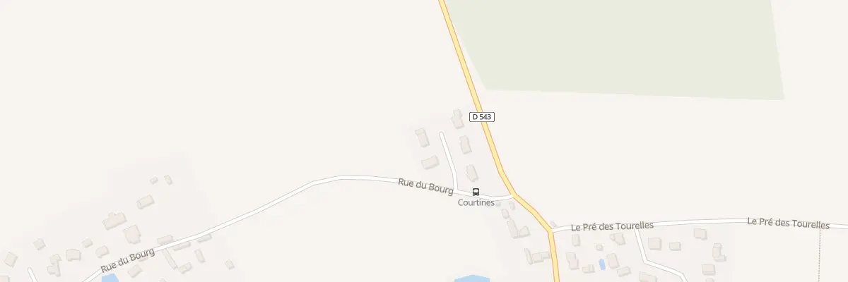 Plan du 4 Lot Les Courtines à Aviron
