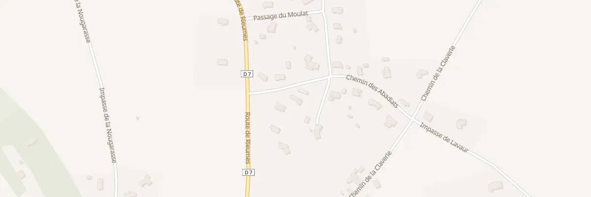 Plan du 55 Les Abadiats à Labastide-Clermont