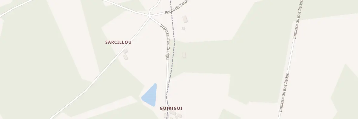 Plan du 139 Imp Chez Guirigui à Anlhiac