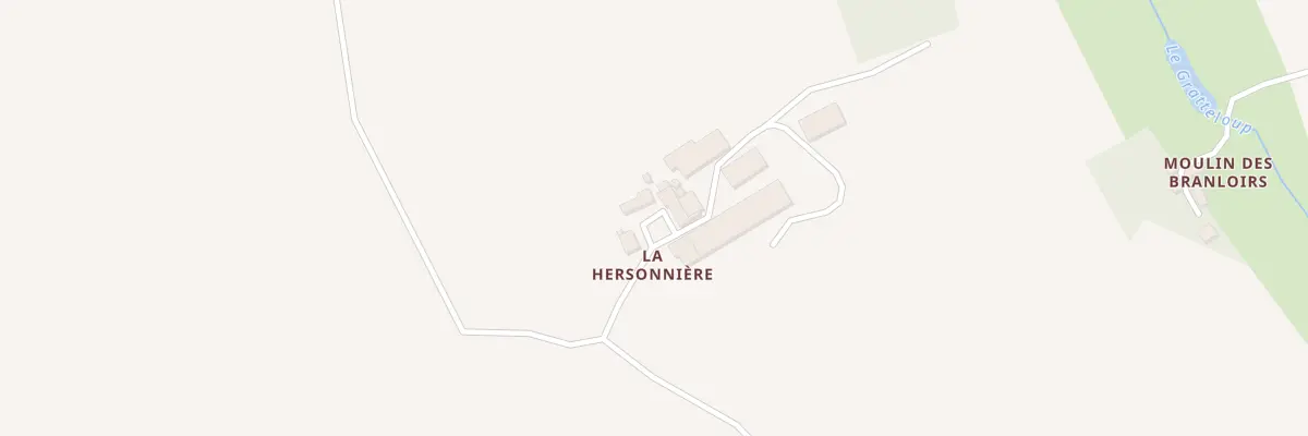 Plan du 178 La Hersonniere à Busloup