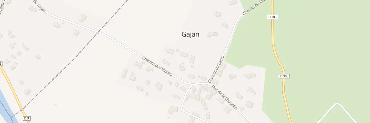 Plan du 5308 Carrerot à Gajan