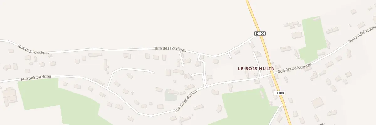 Plan du 170 Rue Saint Adrien à La Chaussée