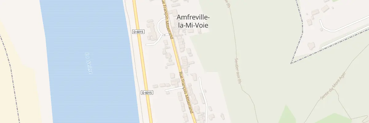 Plan du 148 Rue François Mitterrand à Amfreville-la-Mi-Voie