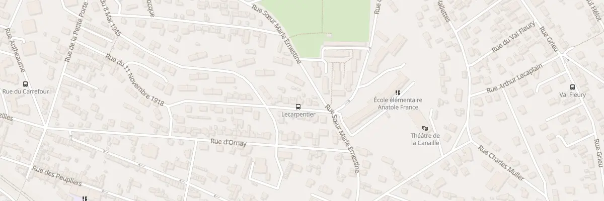 Plan du 6 Rue Henri Wallon à Rouen