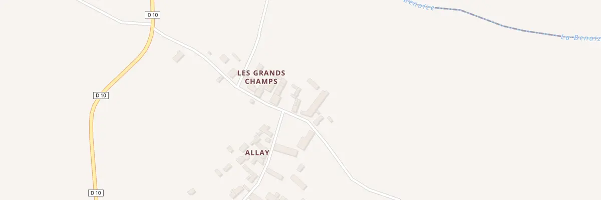 Plan du 6 Allay à Brigueil-le-Chantre