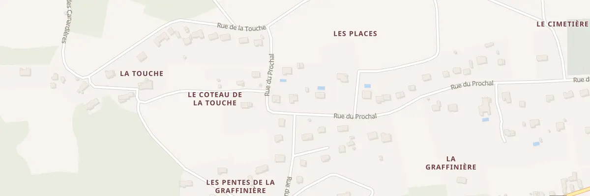 Plan du 48 Rue du Prochal à Chissay-en-Touraine
