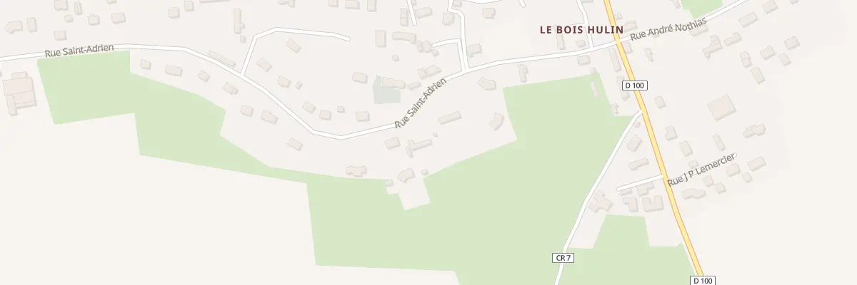 Plan du 255 Rue Saint Adrien à La Chaussée