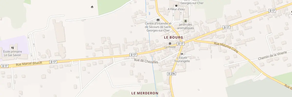 Plan du 48 Rue Marcel Bisault à Saint-Georges-sur-Cher
