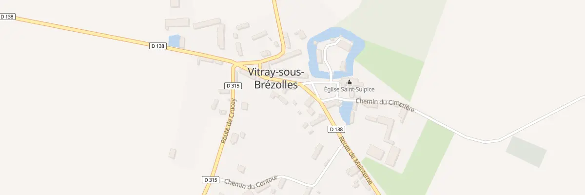 Plan du 12 Rte de Mainterne à Crucey-Villages